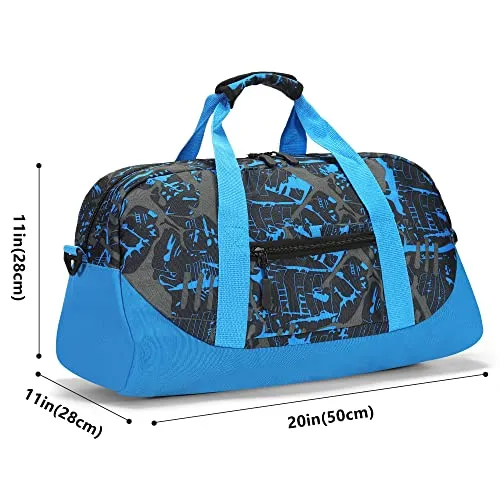 Stumdo Kids Overnighter Duffel Bags for kids, Carry-On Size