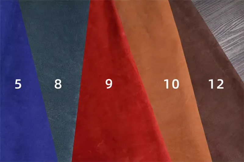 Suede Lining Color Options