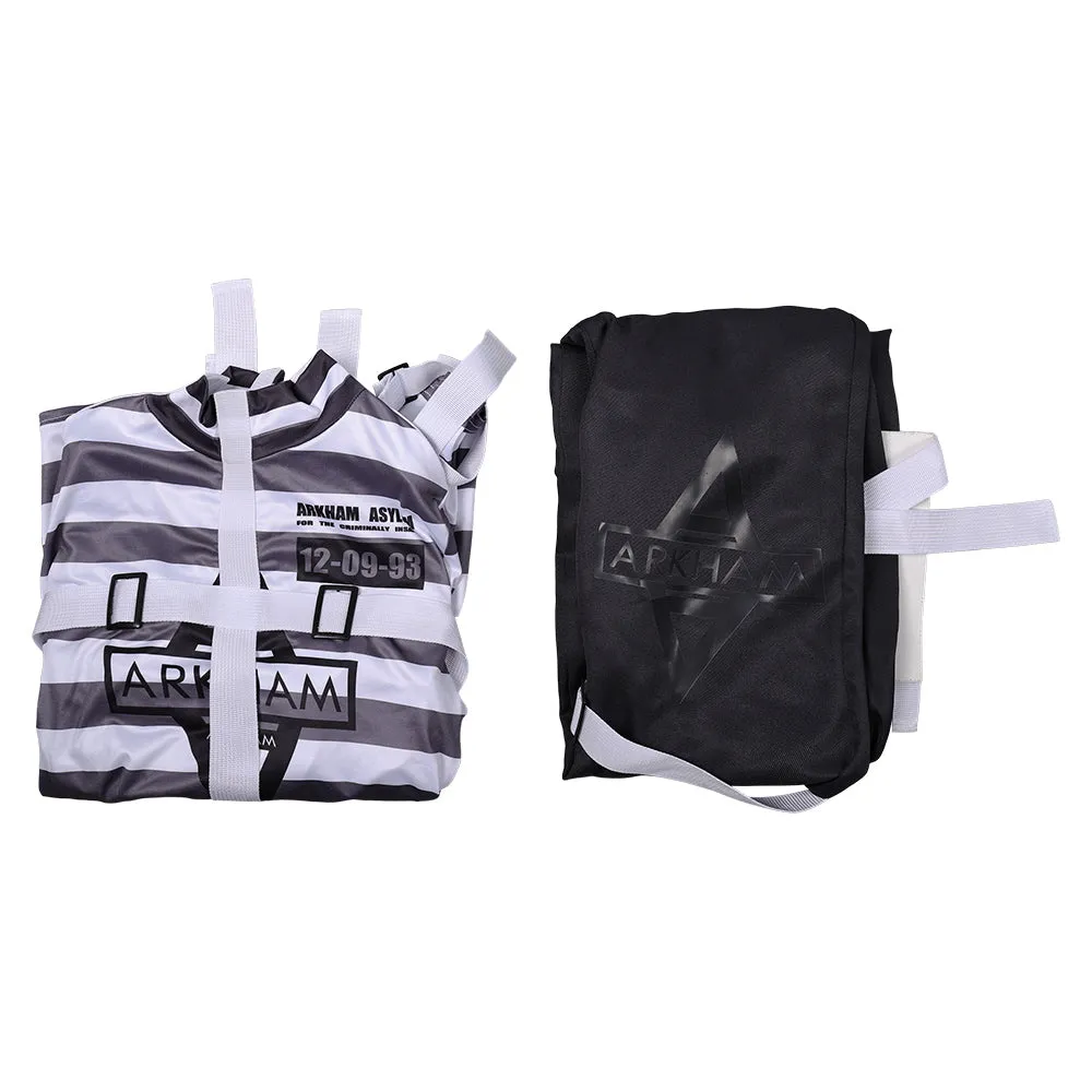 Suicide Squad: Kill the Justice League Harley Quinn Prison Uniform Cosplay Costume Outfits Halloween Carnival Suit
