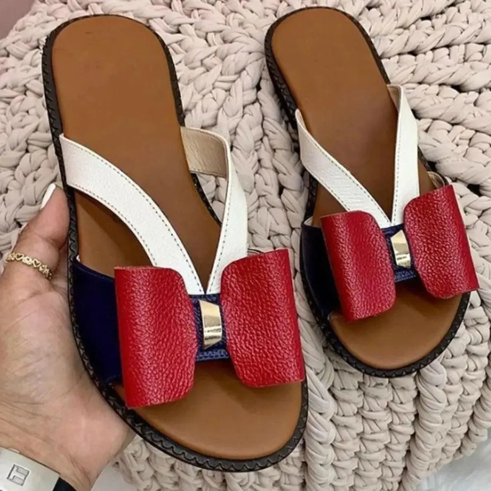 Summer Butterfly Womens Slippers Sandals Cute Casual Flat Comfort Luxury Styles Slippers