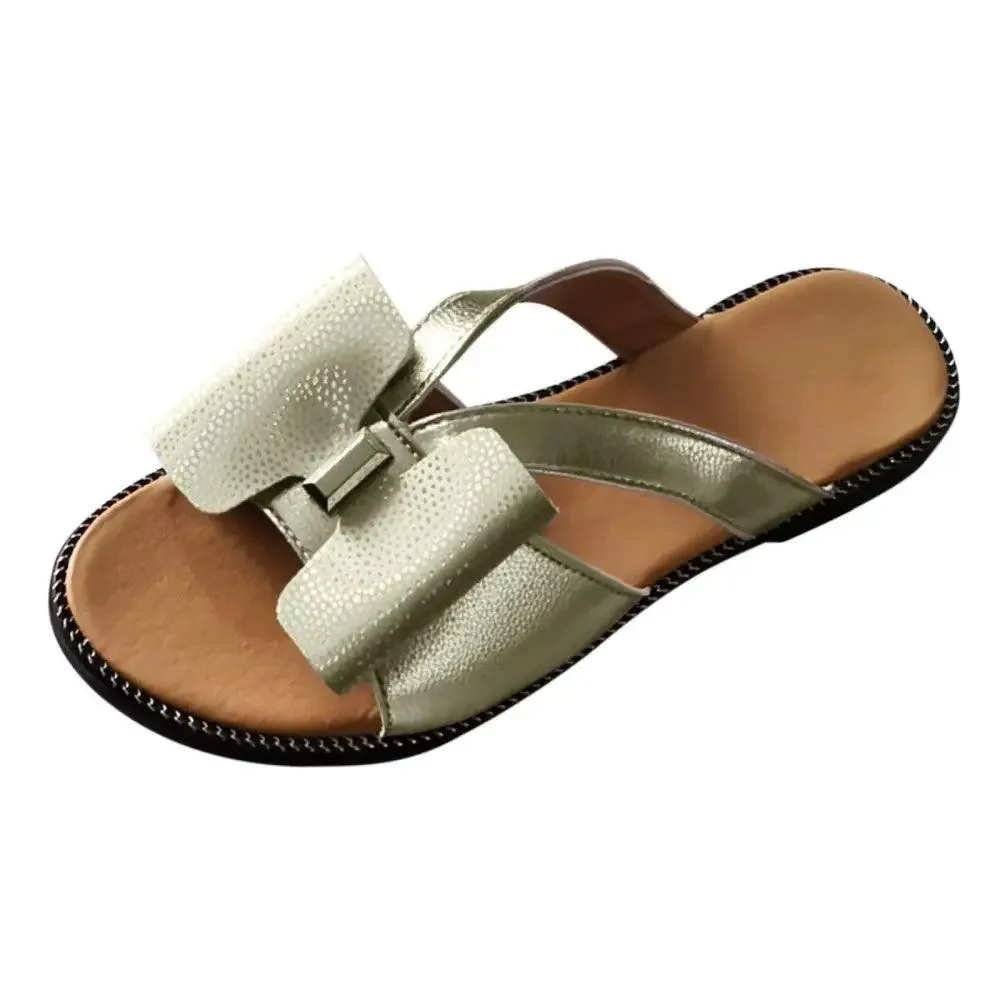 Summer Butterfly Womens Slippers Sandals Cute Casual Flat Comfort Luxury Styles Slippers