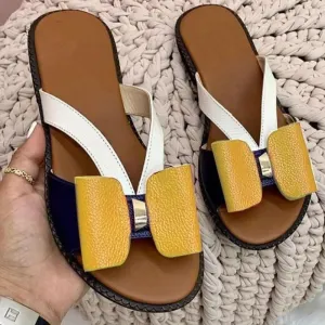 Summer Butterfly Womens Slippers Sandals Cute Casual Flat Comfort Luxury Styles Slippers