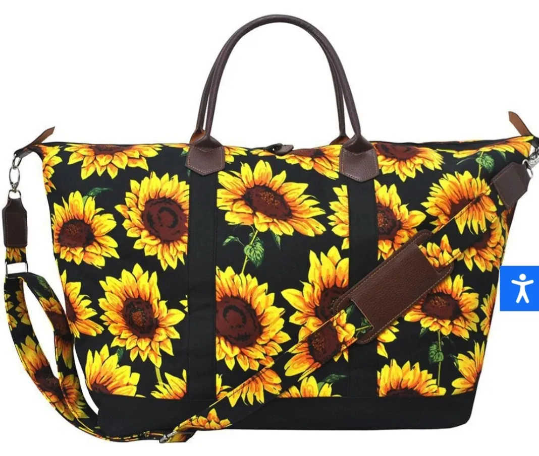Sunflower Weekender Tote Large