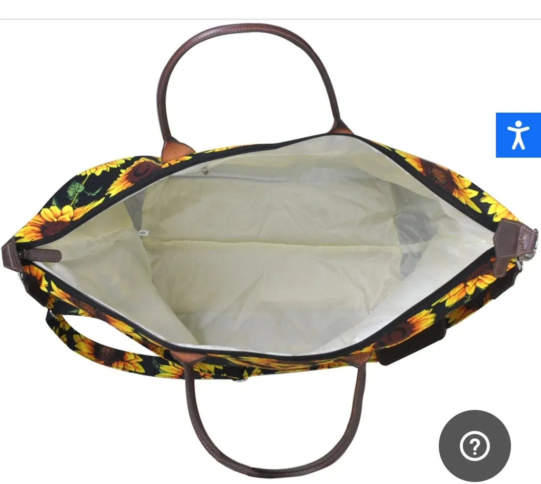 Sunflower Weekender Tote Large