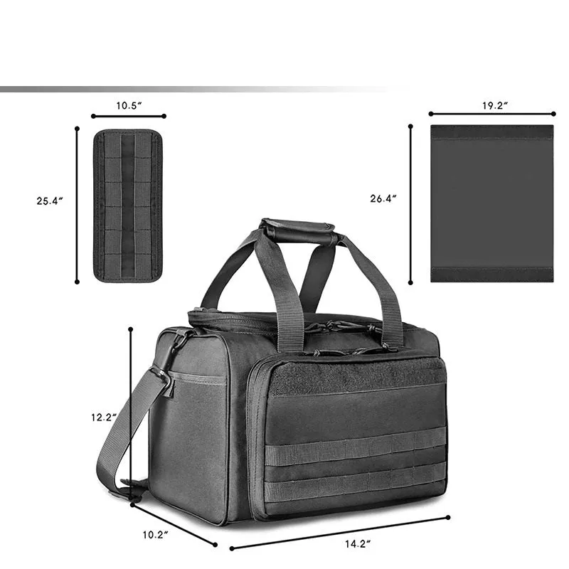 Tactical Police Kit Bag Duffle Range Police Bag with Multiple Compartiments