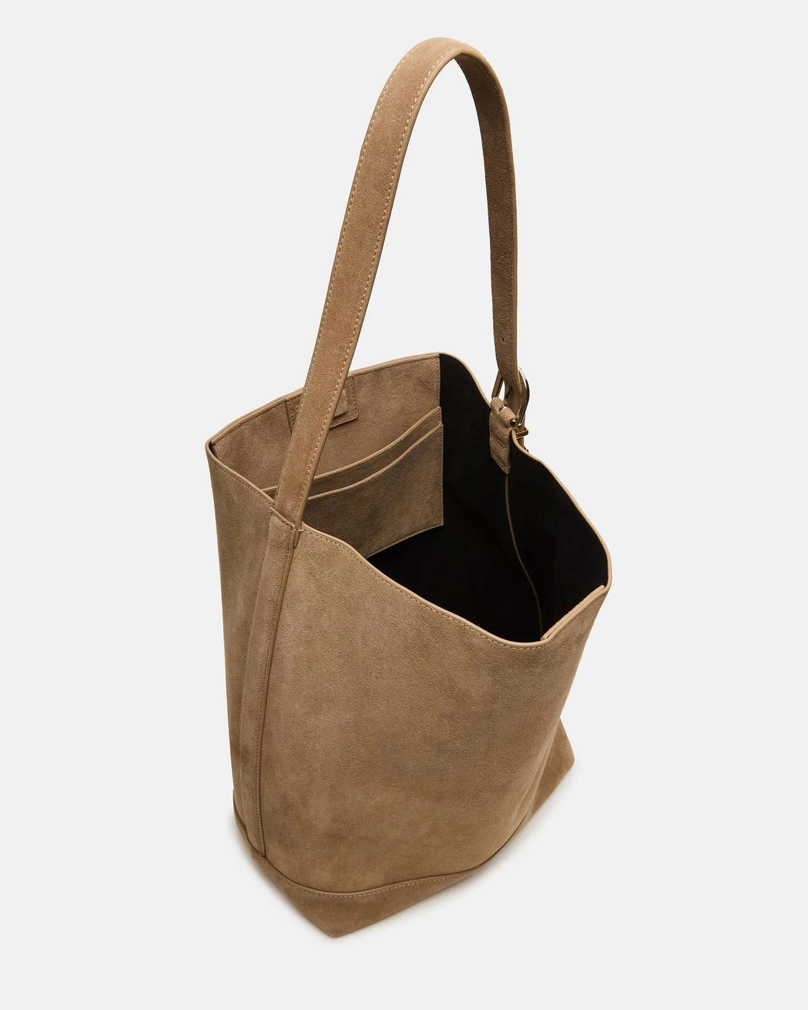 TAYLR BAG TAUPE SUEDE