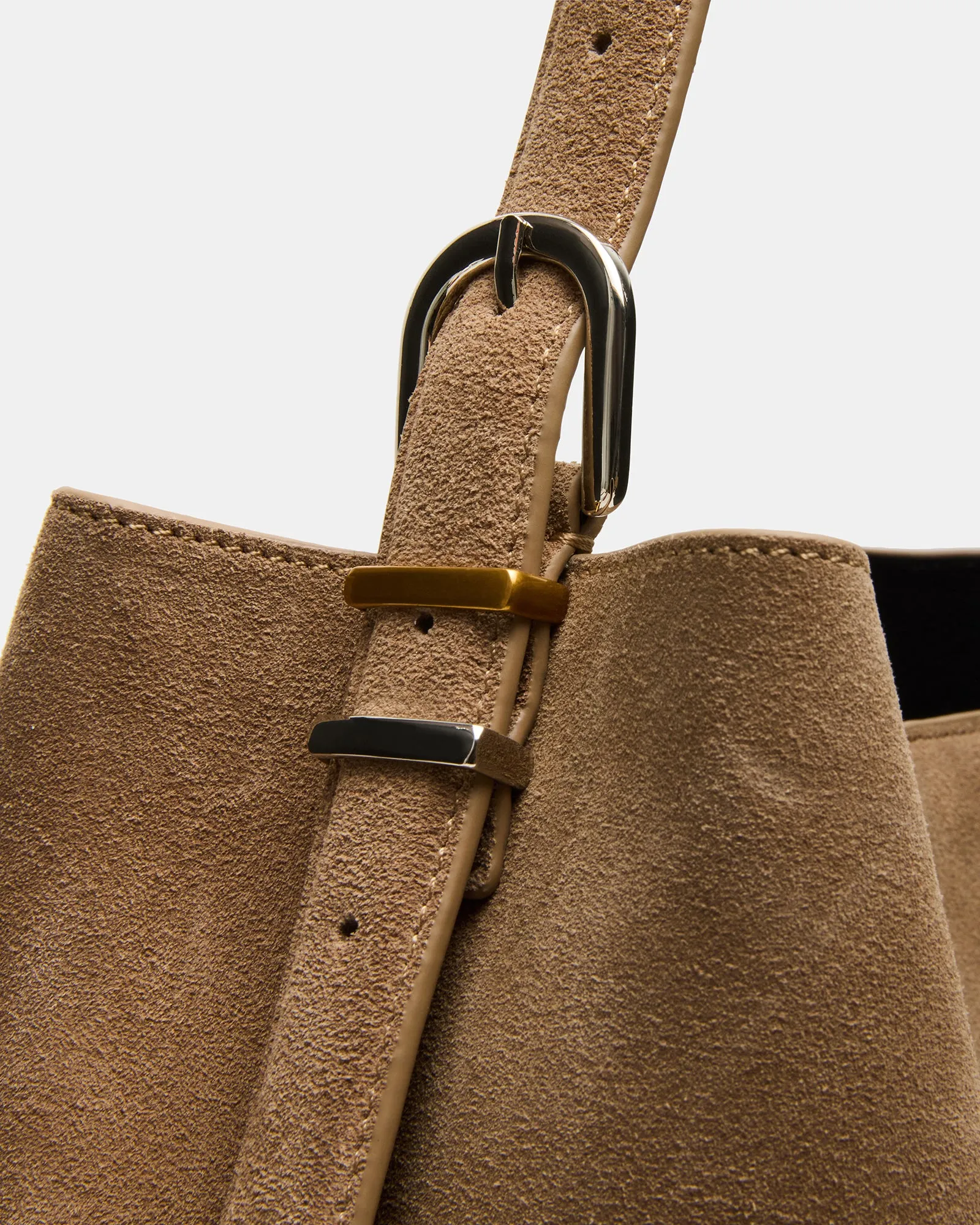 TAYLR BAG TAUPE SUEDE