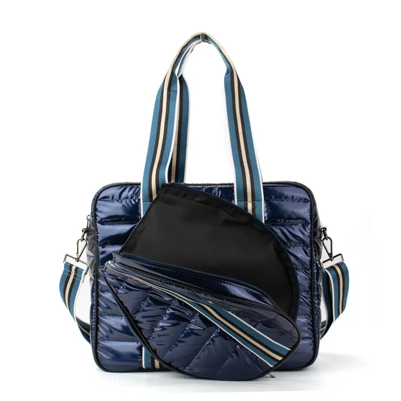 The Brooke | Tennis Puffer Duffel Sport Bag | 6 Colors