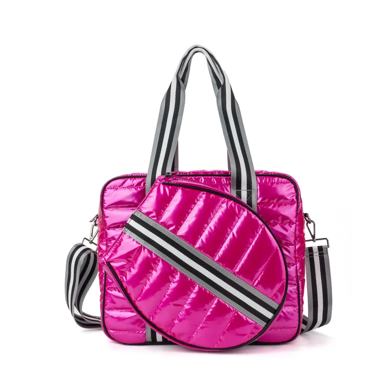 The Brooke | Tennis Puffer Duffel Sport Bag | 6 Colors
