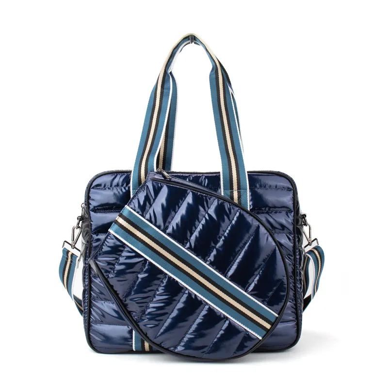 The Brooke | Tennis Puffer Duffel Sport Bag | 6 Colors