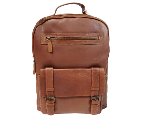 The Educator Leather Business Backpack Bag