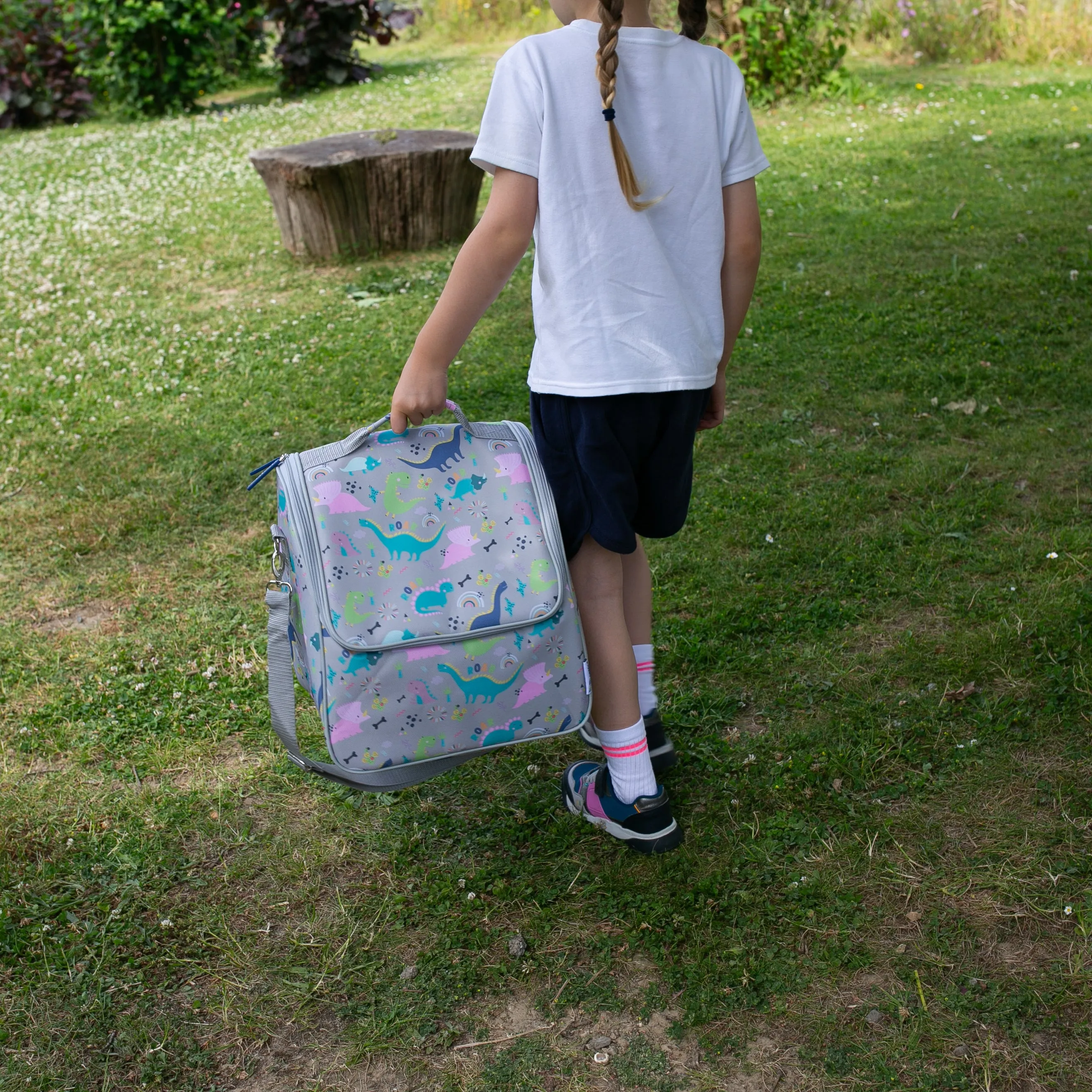 Tiddler Cooler Bag | Extra Large Insulated & Double Zipped | Carry Handle & Padded Shoulder Strap