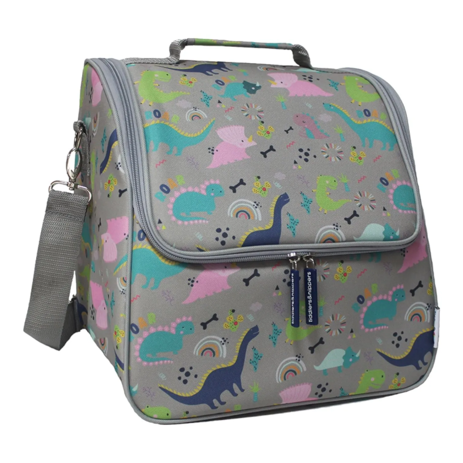 Tiddler Cooler Bag | Extra Large Insulated & Double Zipped | Carry Handle & Padded Shoulder Strap