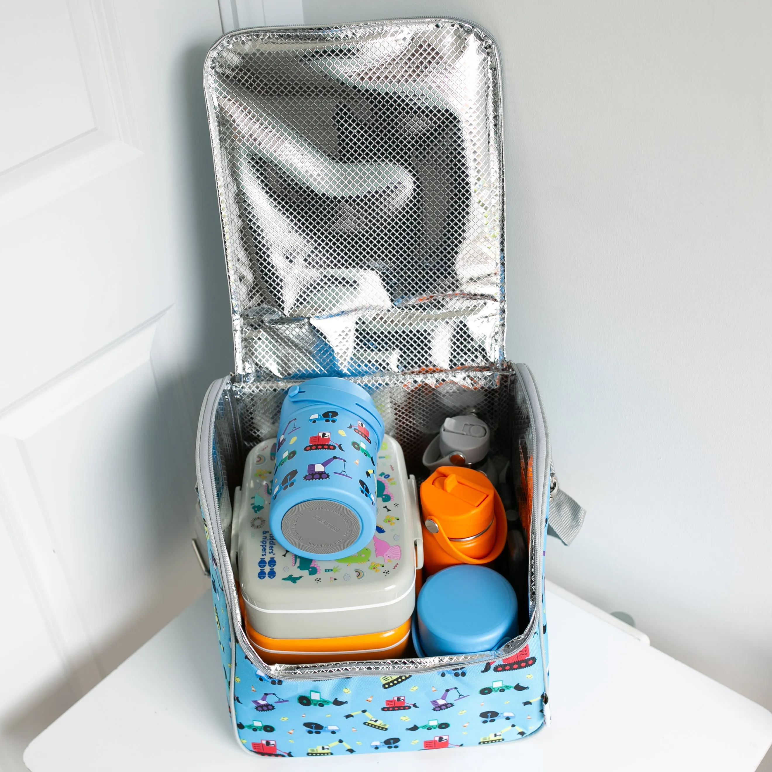 Tiddler Cooler Bag | Extra Large Insulated & Double Zipped | Carry Handle & Padded Shoulder Strap