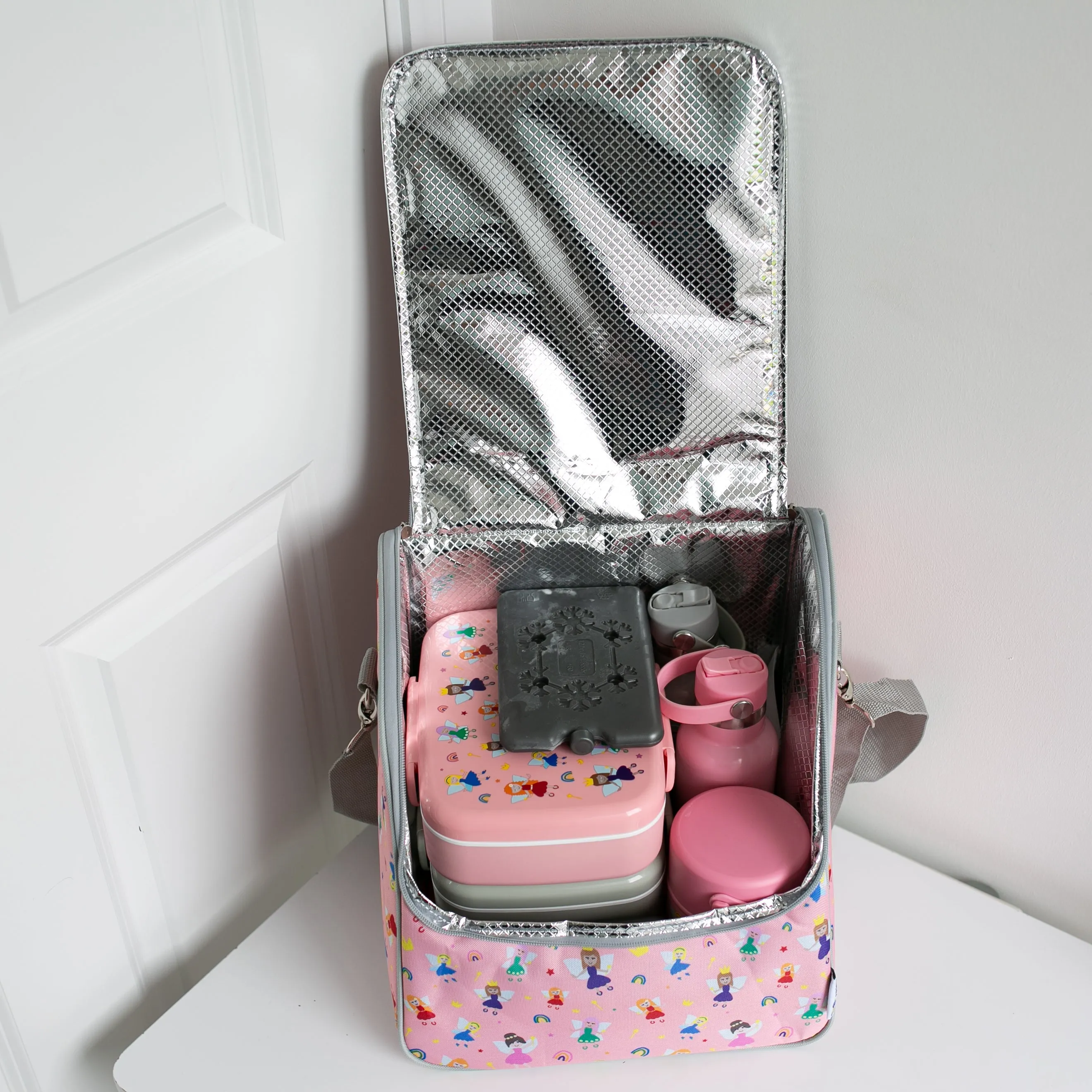 Tiddler Cooler Bag | Extra Large Insulated & Double Zipped | Carry Handle & Padded Shoulder Strap