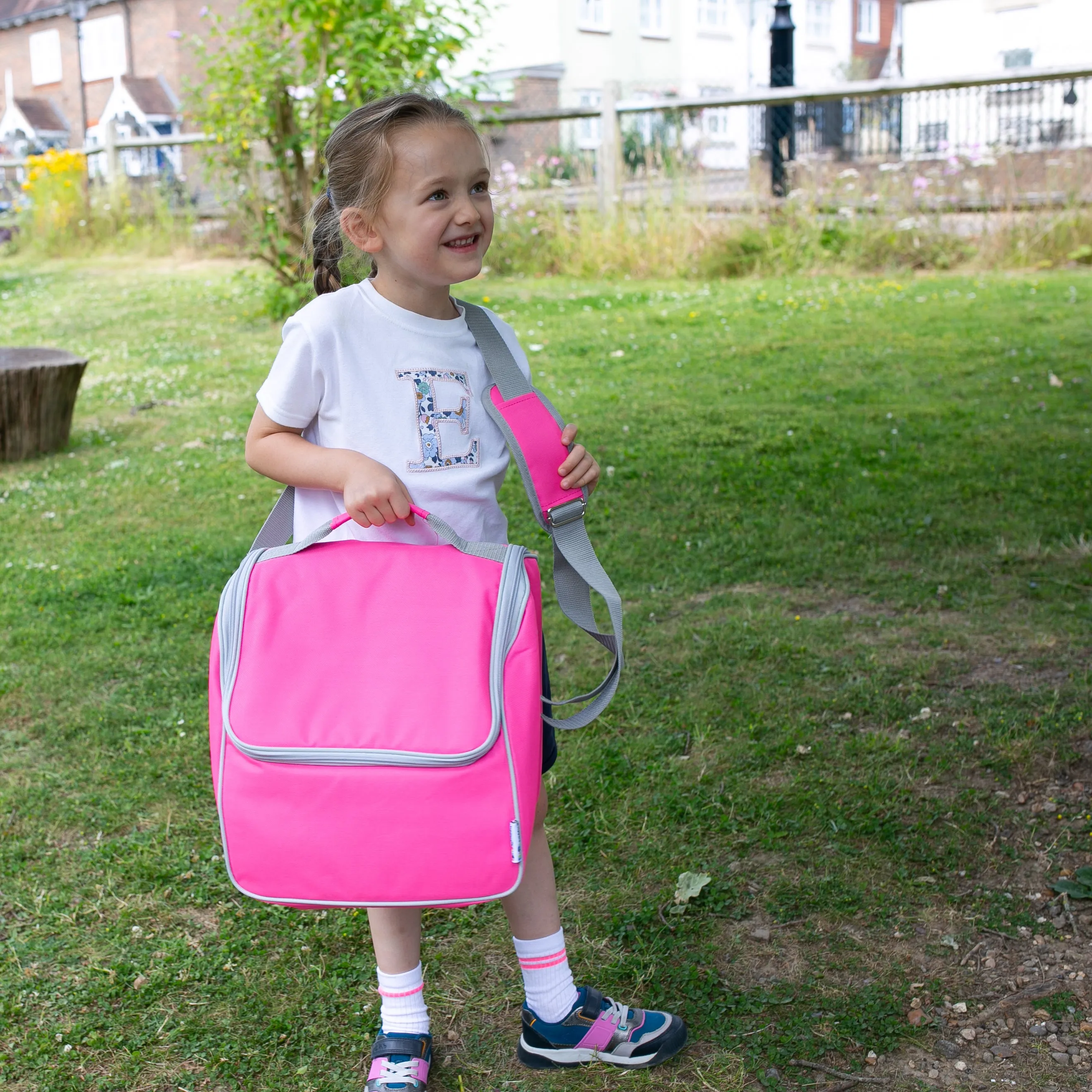 Tiddler Cooler Bag | Extra Large Insulated & Double Zipped | Carry Handle & Padded Shoulder Strap