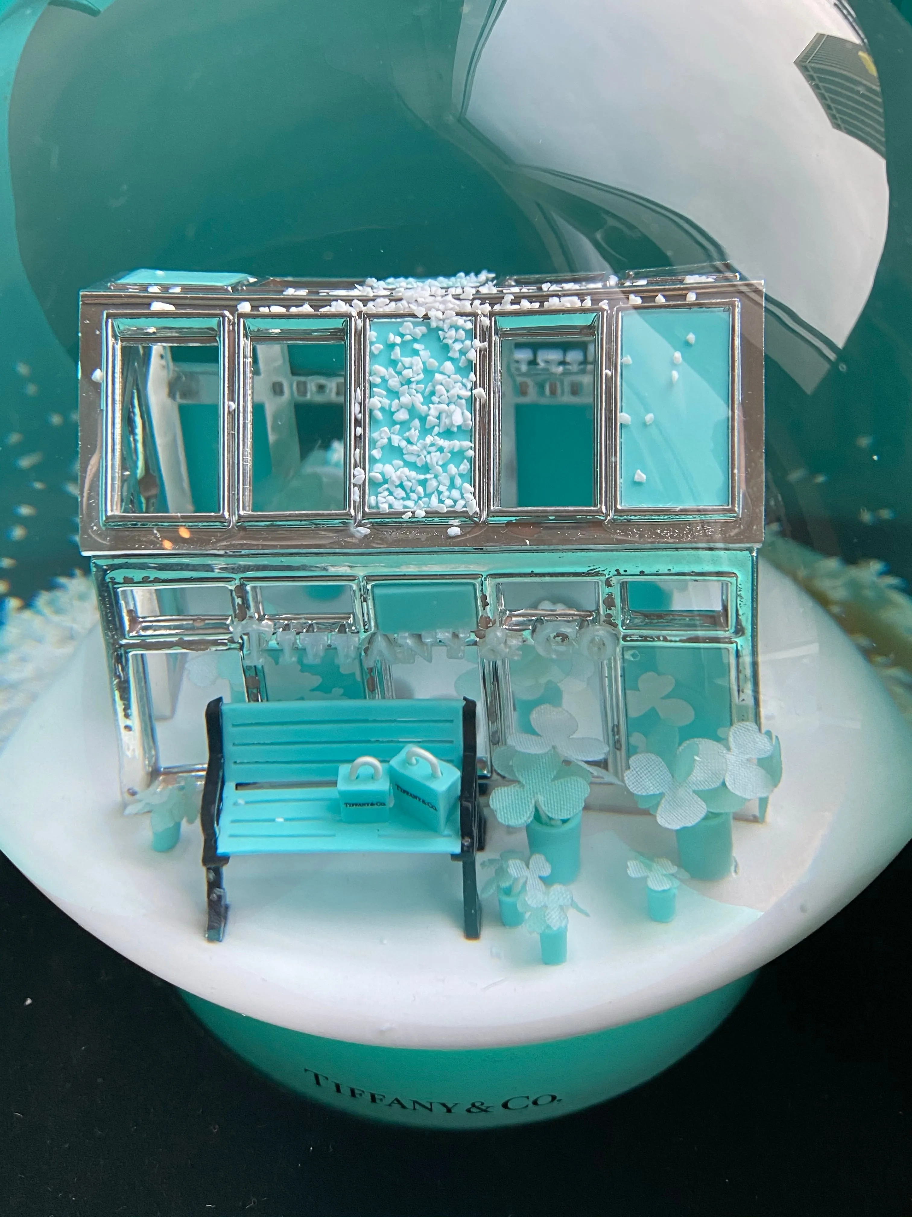 Tiffany & Co | House with Bench and Gift Bags  | Large