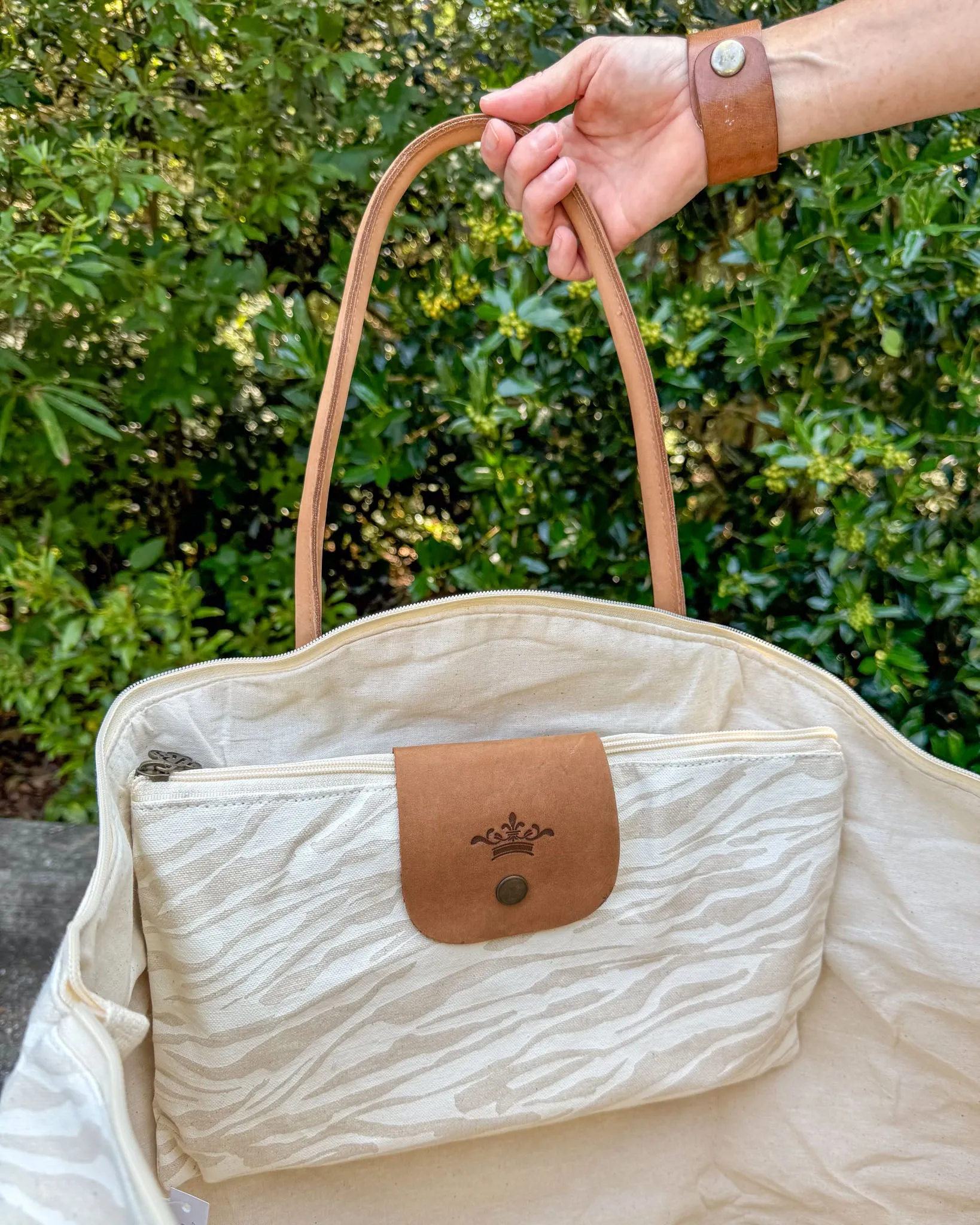 Tiger Stripe Weekender Bag