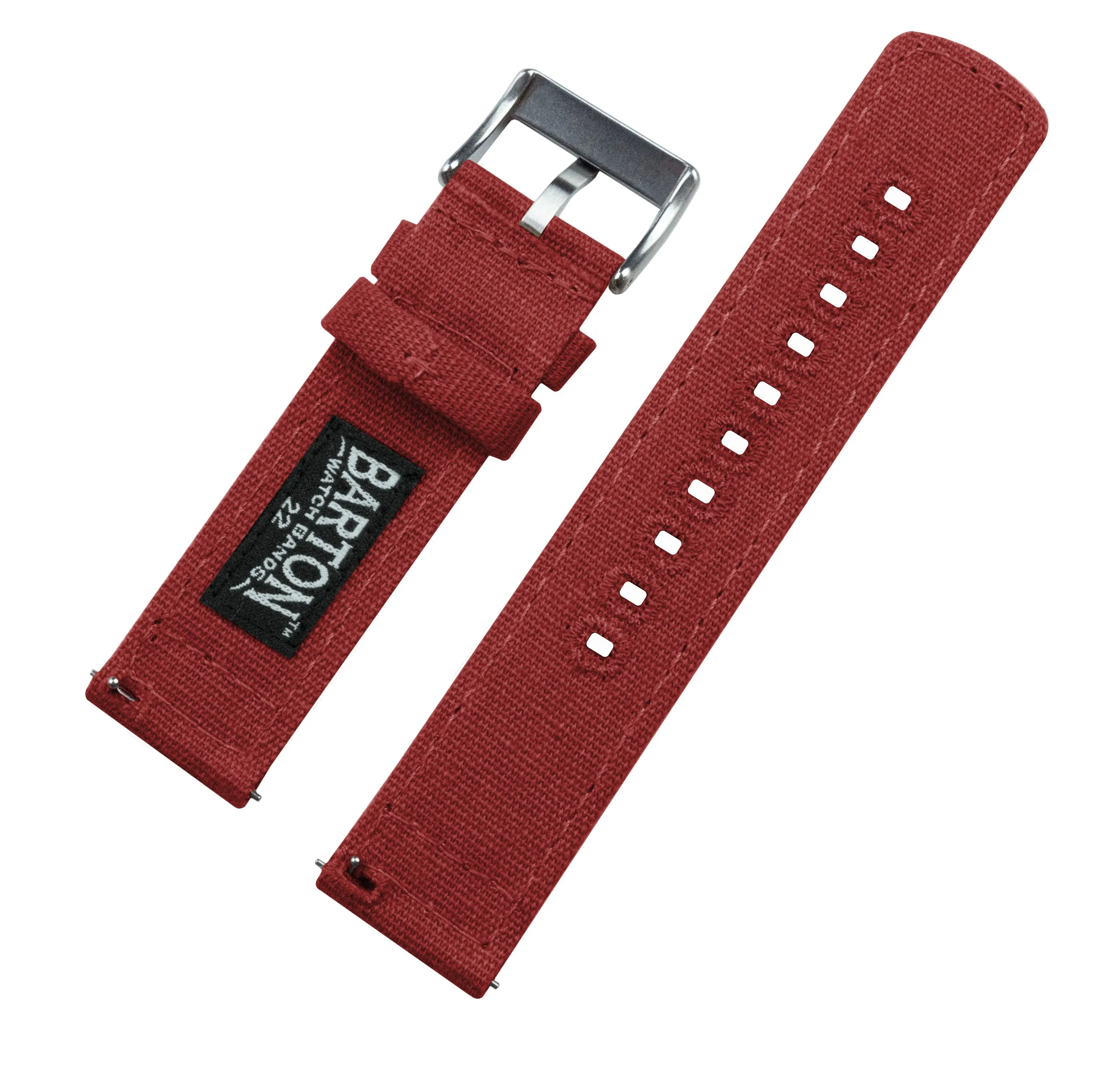 Timex Weekender Expedition Watches Crimson Red Canvas Watch Band
