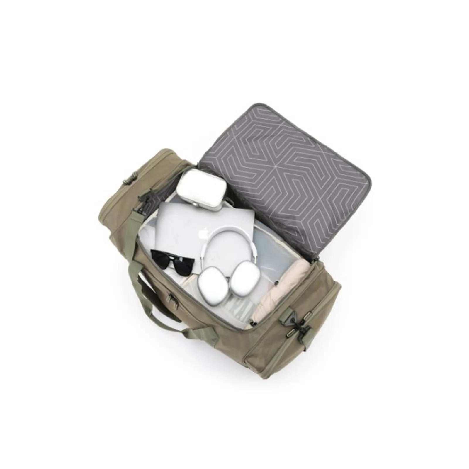 Tosca 70cm Split Duffel Wheel Bag Khaki
