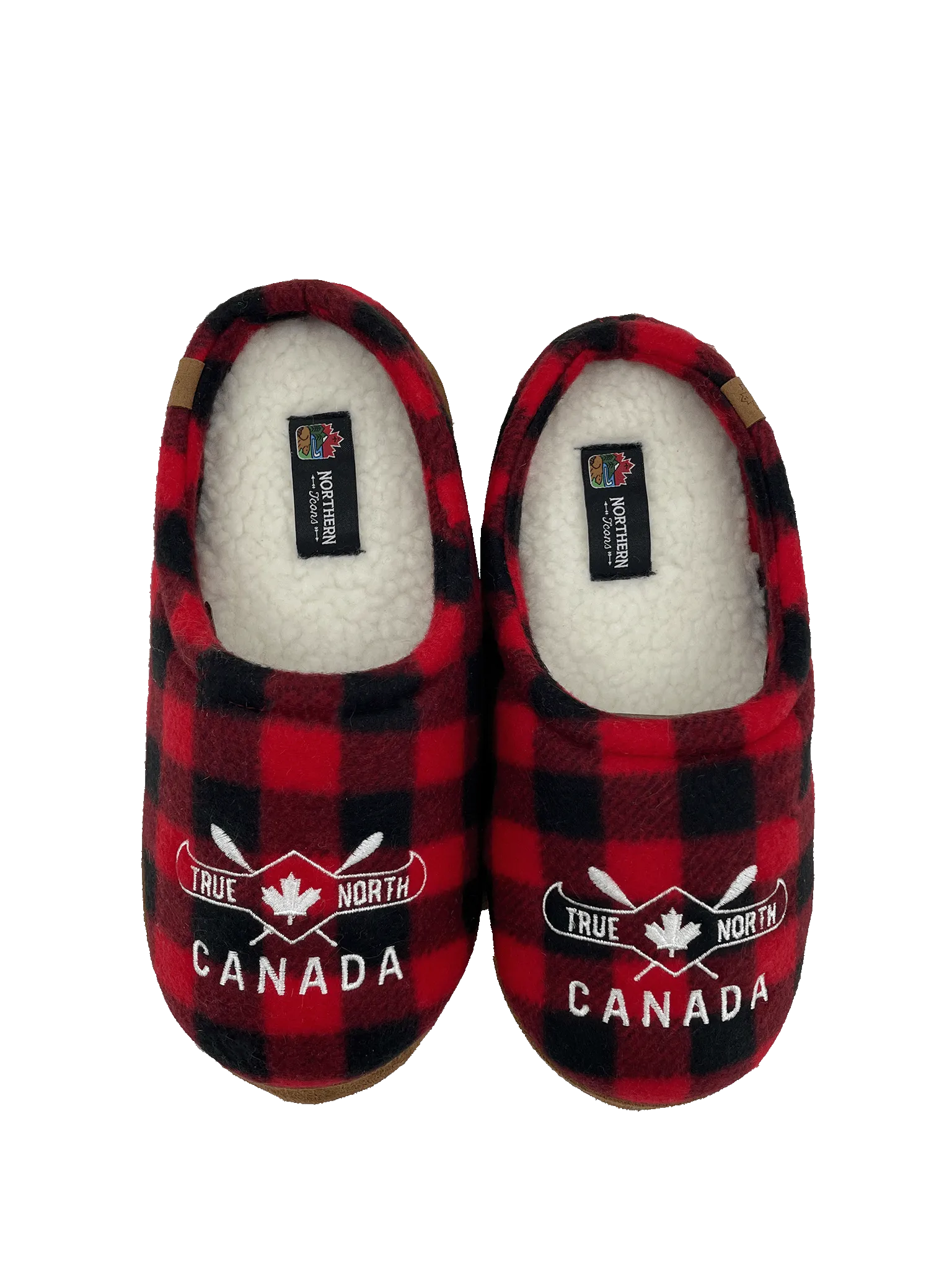 True North Plaid Moccasin Slippers