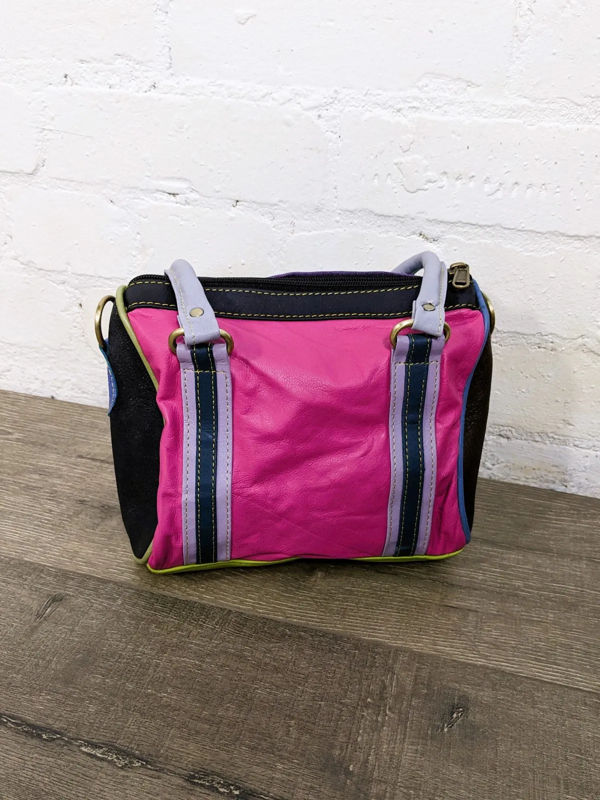 Two Handle Leather Bag