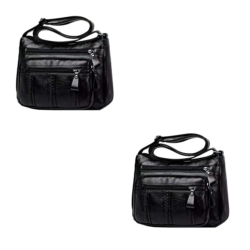 US 1-2 Pack Women's Crossbody Wallet Cell Phone Case Shoulder Bag Pouch Large