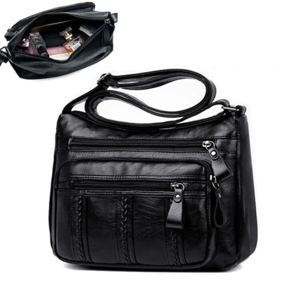 US 1-2 Pack Women's Crossbody Wallet Cell Phone Case Shoulder Bag Pouch Large