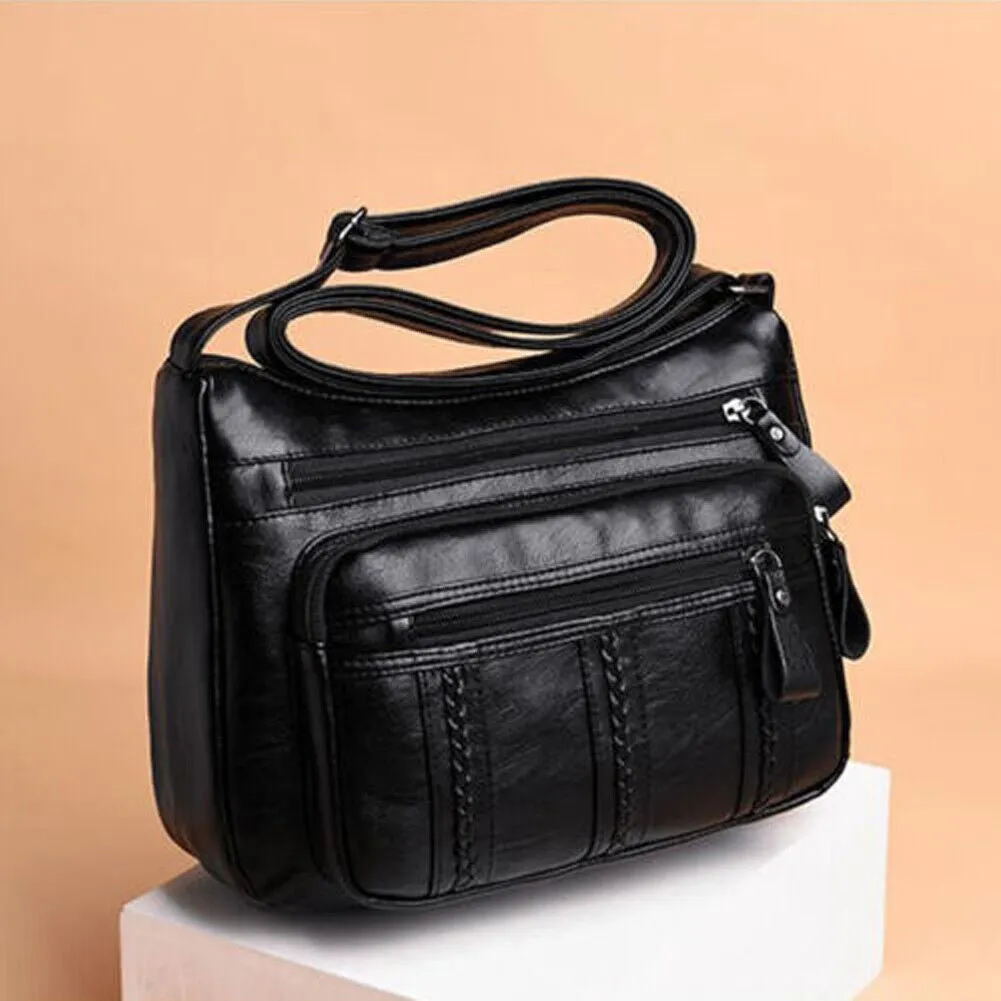 US 1-2 Pack Women's Crossbody Wallet Cell Phone Case Shoulder Bag Pouch Large