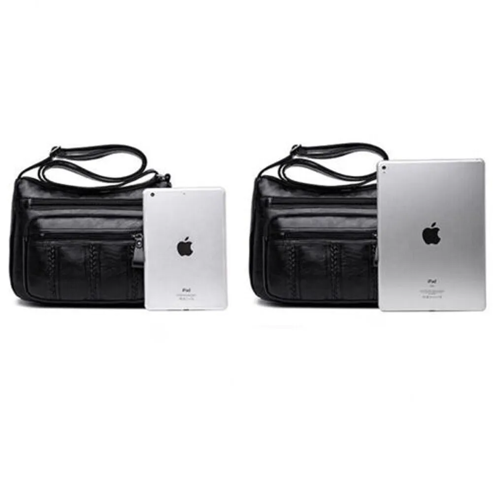 US 1-2 Pack Women's Crossbody Wallet Cell Phone Case Shoulder Bag Pouch Large