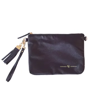 Vilah Bloom - Simple Clutch - Black