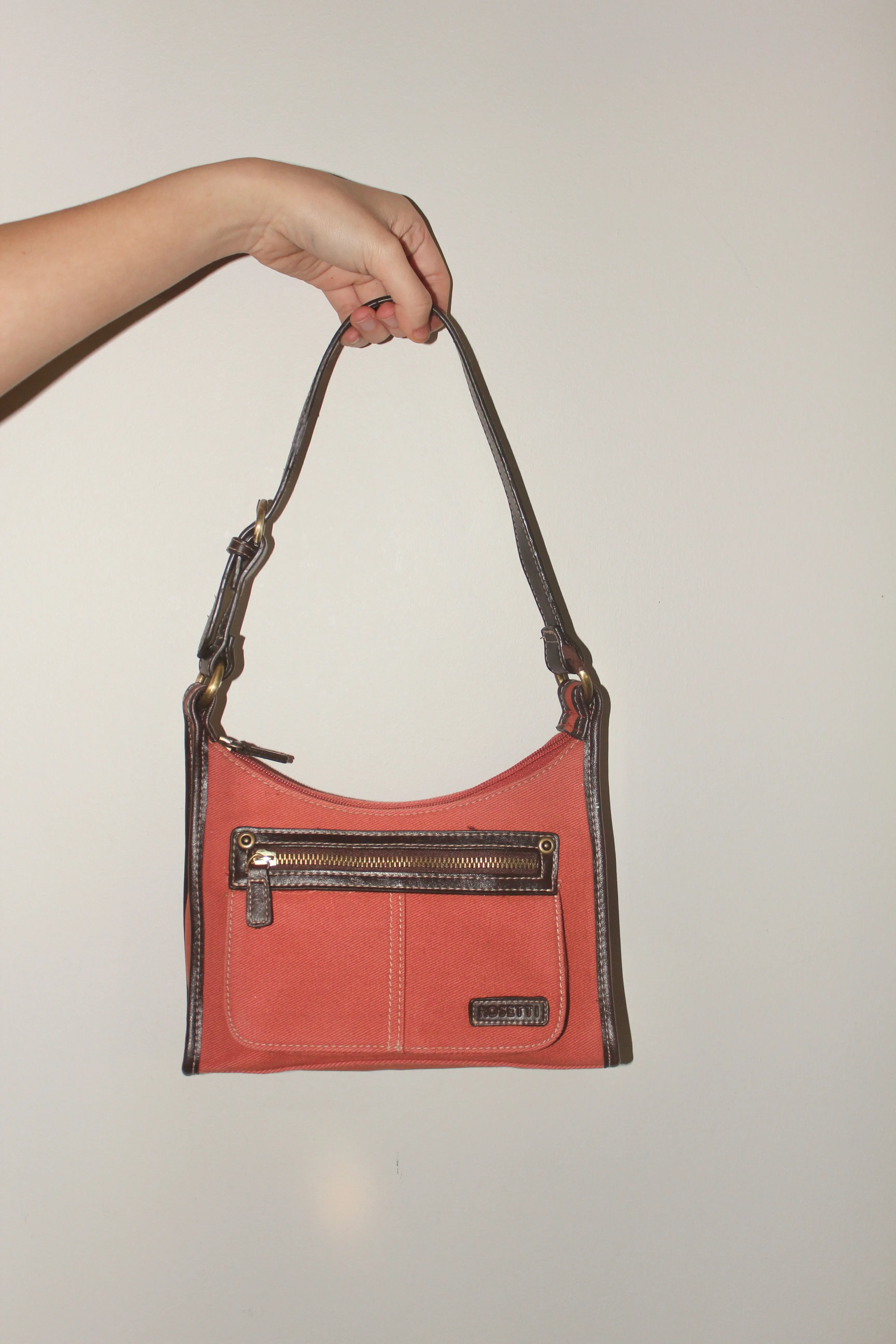 Vintage 90s Mini Messenger Purse