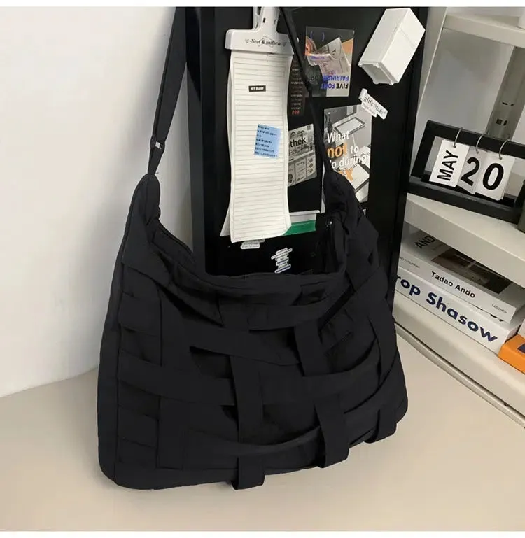 Vintage Crossbody Canvas Bag