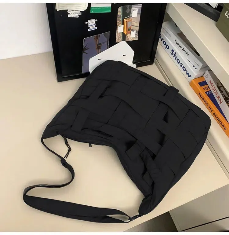 Vintage Crossbody Canvas Bag