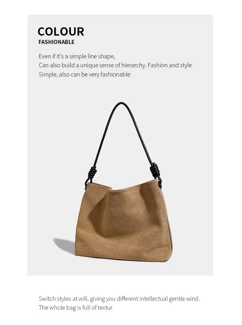 Vintage Fabric Single Shoulder Tote Handbags