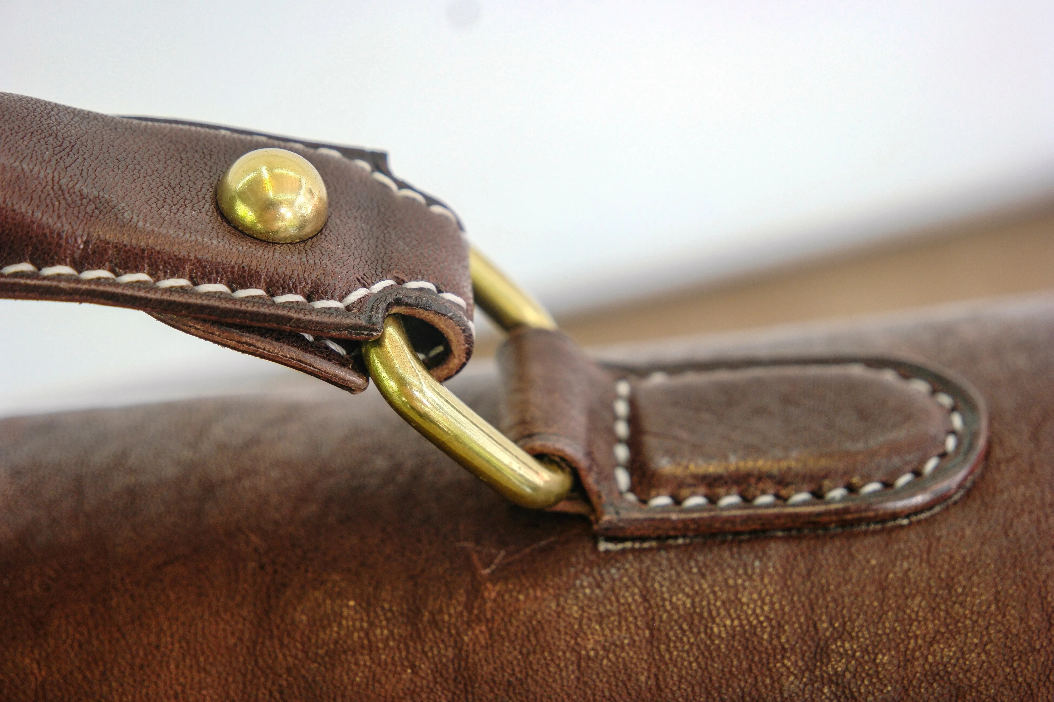 Vintage messenger bag made of Horse leather,Leather Briefcase, Laptop bag, Leather Handbag,Best messenger bag, Computer Bag,