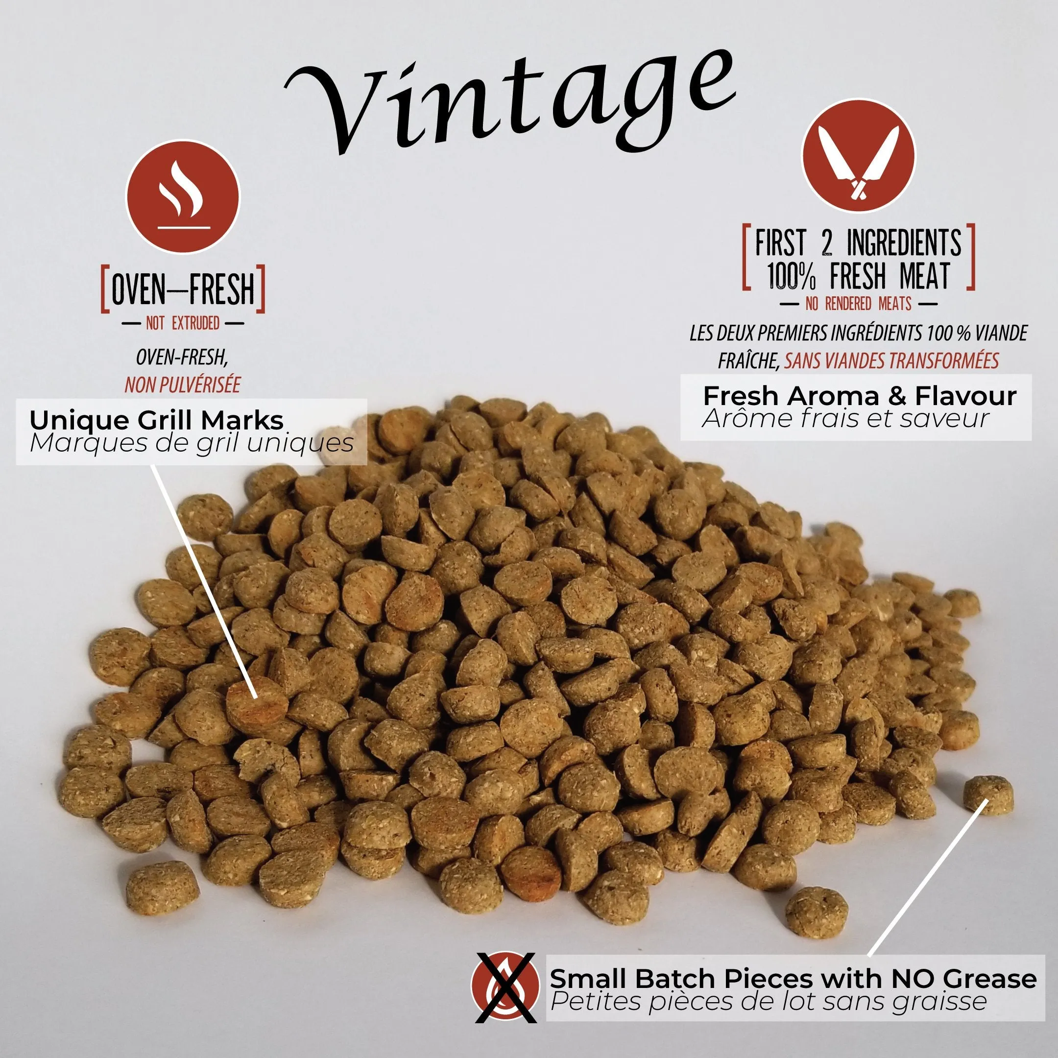 Vintage Oven Fresh Range Chicken & Turkey Small Breed Puppy Dog Food