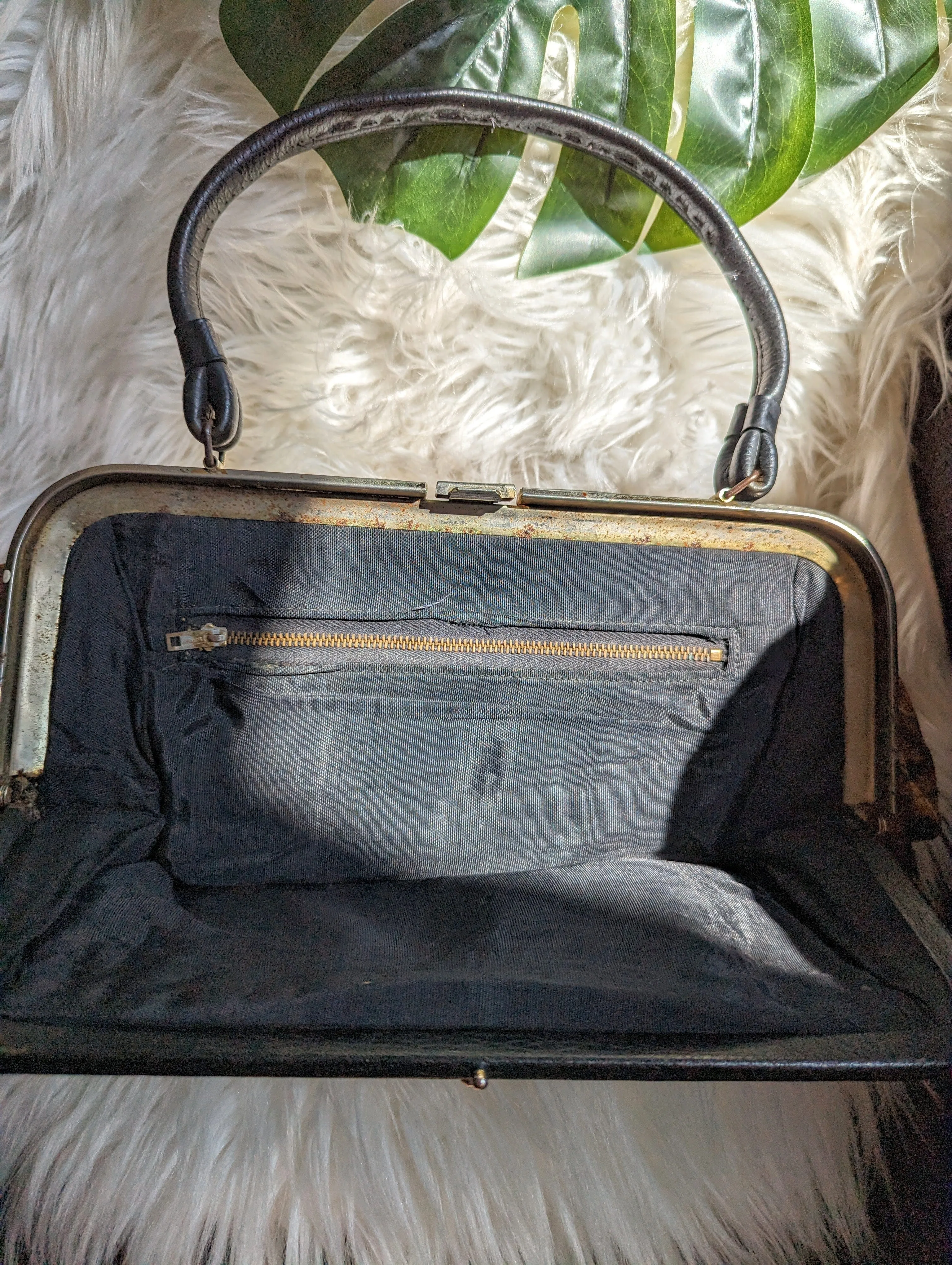 Vintage - Paisley Short Handle Handbag
