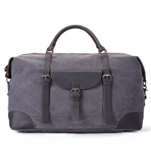 Waxed Canvas Overnight Bag, Duffle Bag, Holdall Bag, Sports Bag