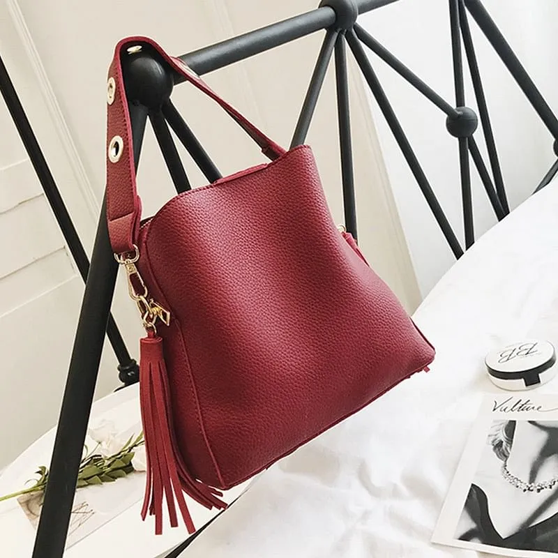 Woman High Quality Retro Shoulder Bag