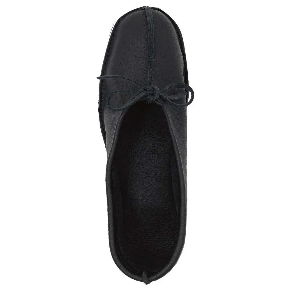 Women's Earthing Moccasins Moose Hide Ballerina