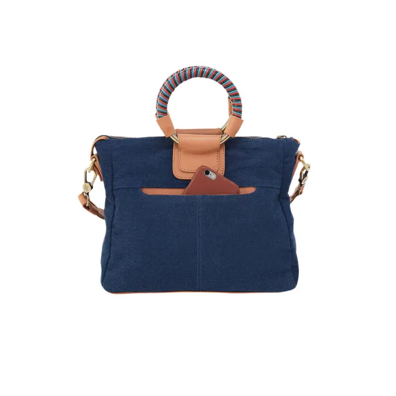 WOMEN'S HOBO SHEILA MEDIUM SATCHEL | DARK DENIM