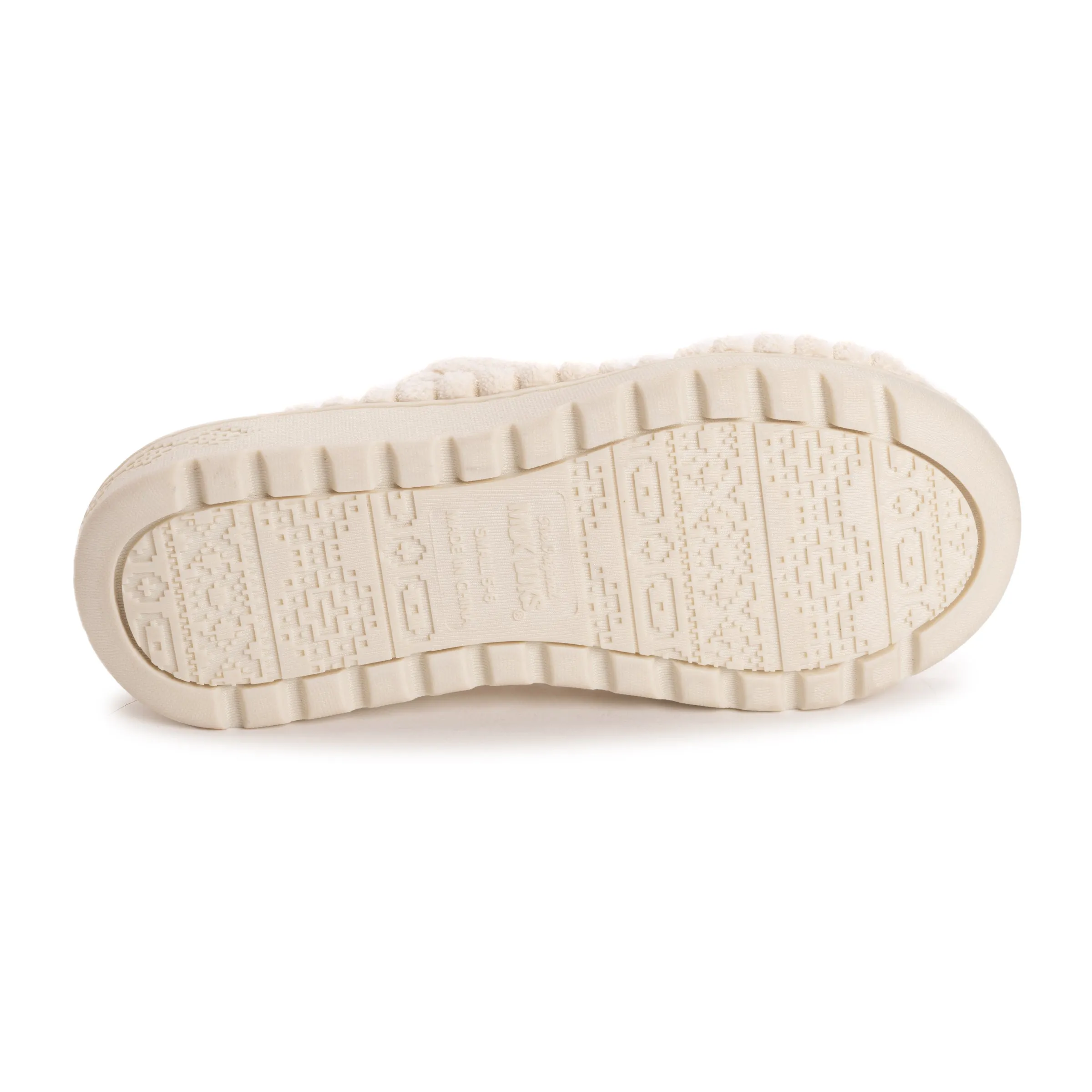 Women's Ribbed Terry Slide Comfort Contour Slipper