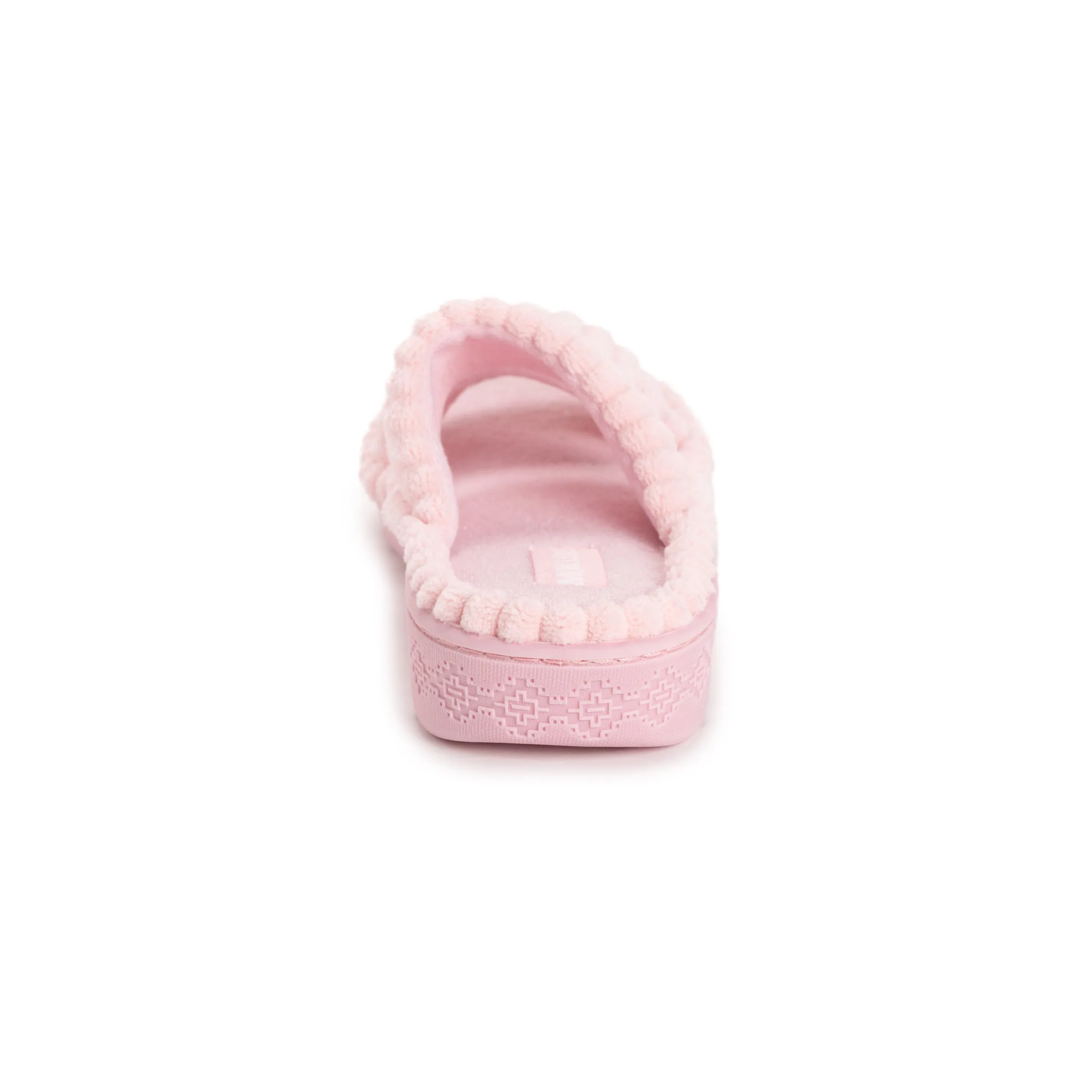 Women's Ribbed Terry Slide Comfort Contour Slipper