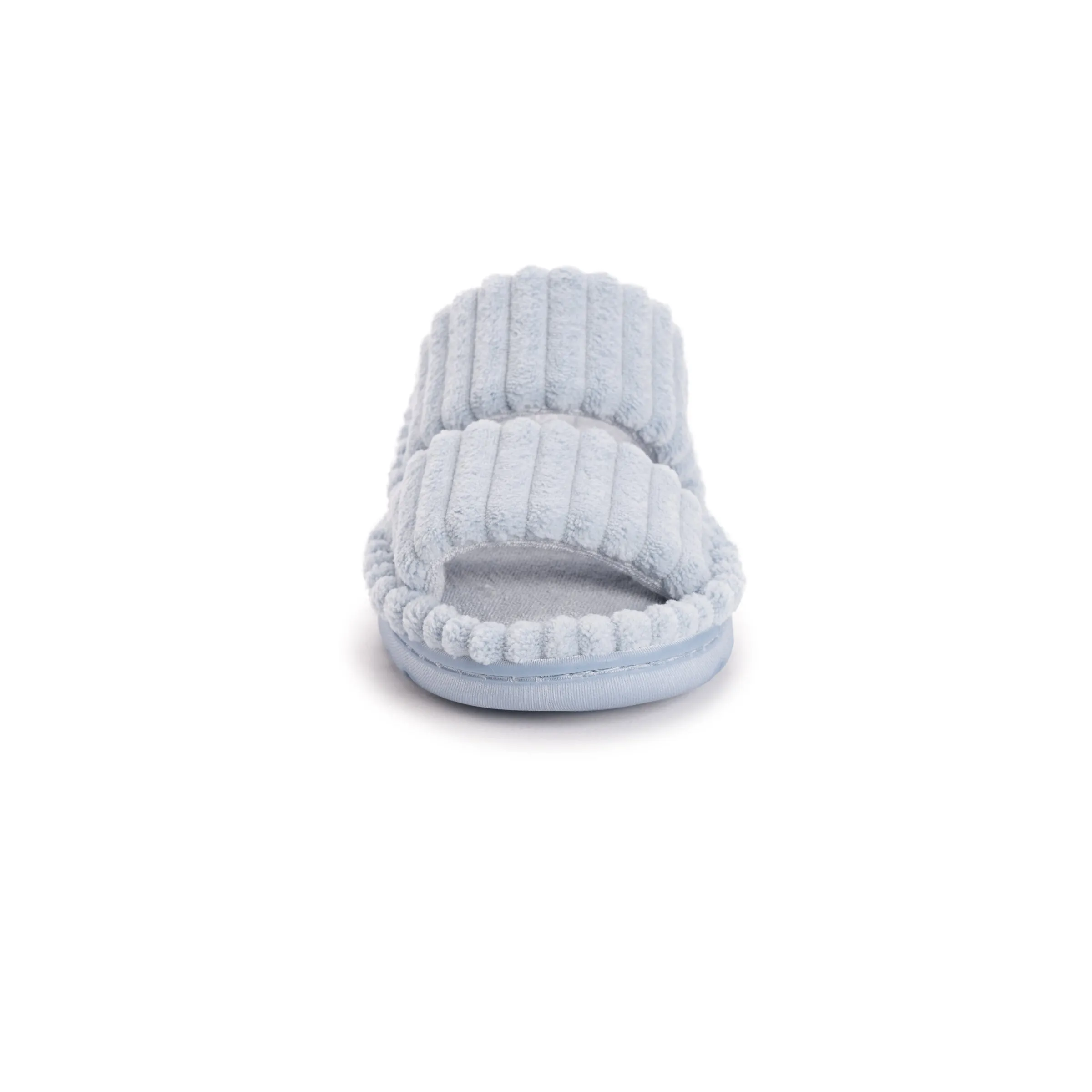Women's Ribbed Terry Slide Comfort Contour Slipper