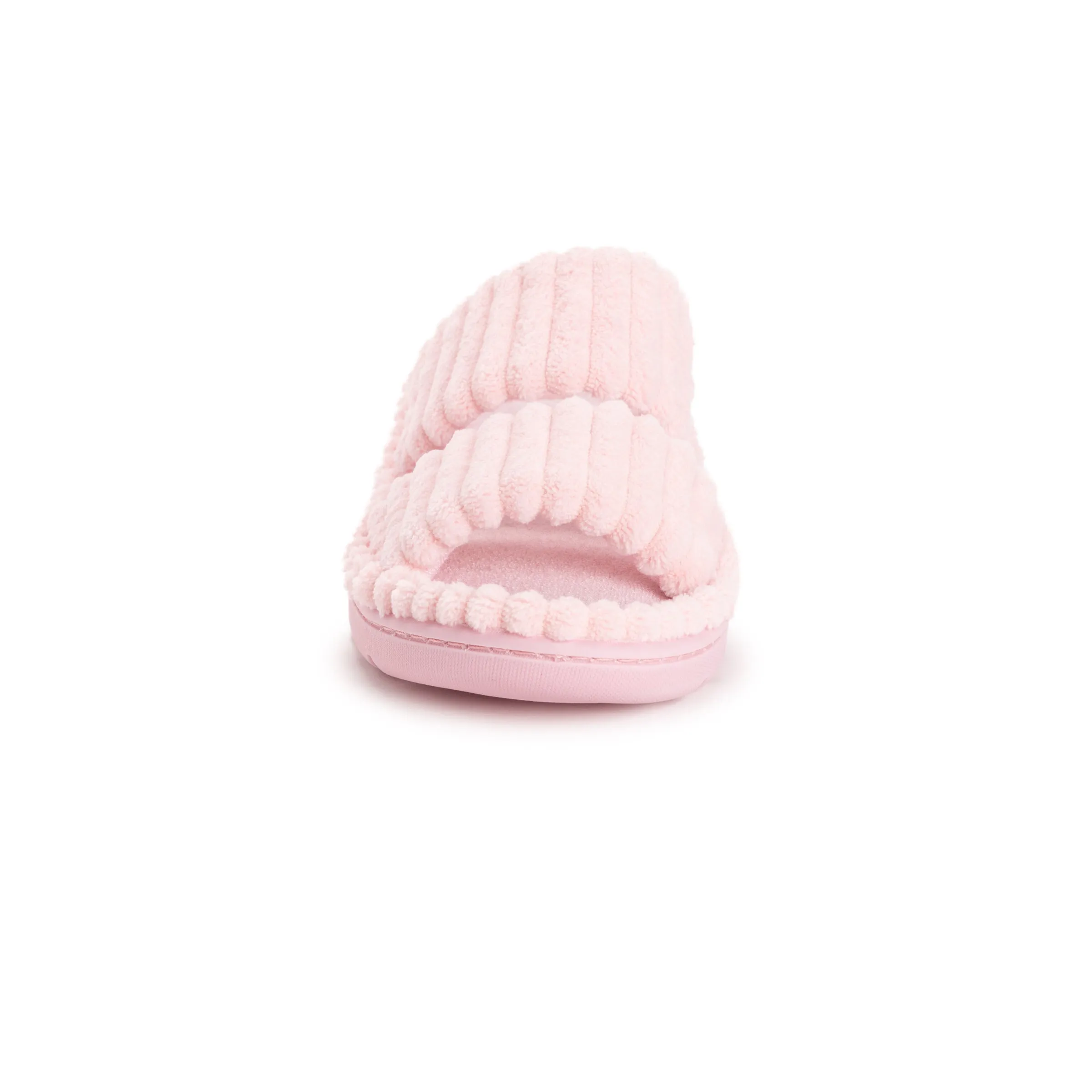 Women's Ribbed Terry Slide Comfort Contour Slipper