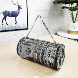 Women's Wedding Clutch Bags Luxury Design Diamond Elegant Evening Bags Party Purses and Handbags Chain Shoulder Bag ZD1894