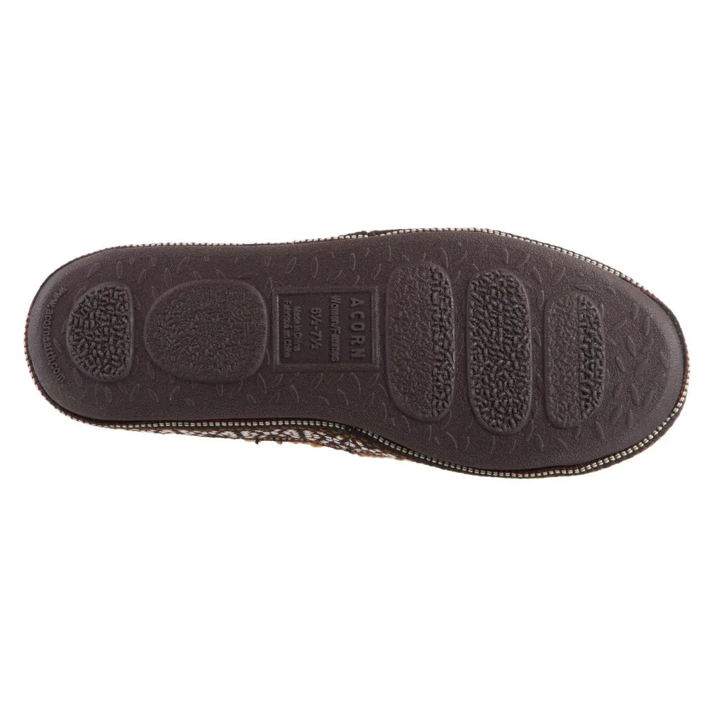 Women’s Woven Trim Moccasins