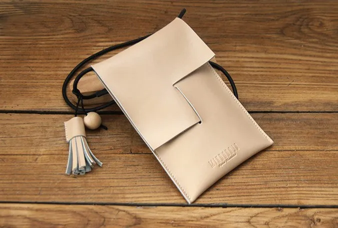 Women'Small Crossbody Bag Brown Leather Purse Crossbody Phone Purse Mini Leather Crossbody Bag