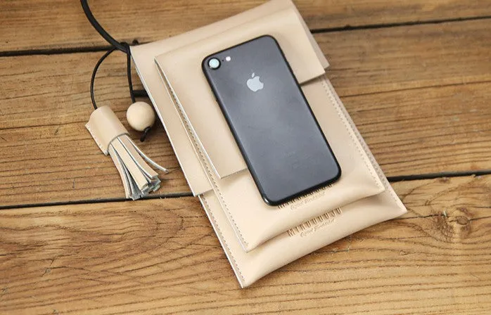 Women'Small Crossbody Bag Brown Leather Purse Crossbody Phone Purse Mini Leather Crossbody Bag